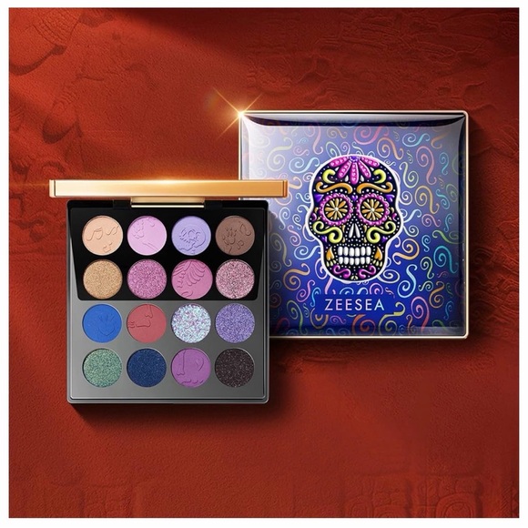 zeesea The British Museum Egypt Collection Eyeshadow Shimmer (#09 Crystal Skull) - Picture 2 of 5